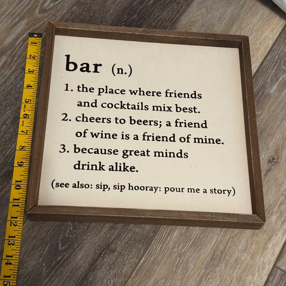 Fun Bar Sign - Picture 3 of 4